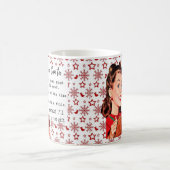 Funny Christmas Mug Best Friend "Dear Santa" コーヒーマグカップ (中央)