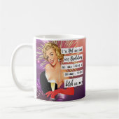 Funny Christmas Mug Best Friend NYE Resolutions コーヒーマグカップ (左)