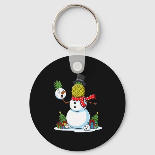 Funny Christmas Ne Snowman Xmas Mens Womens Kids  キーホルダー (正面)