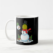 Funny Christmas Ne Snowman Xmas Mens Womens Kids  コーヒーマグカップ (左)