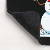 Funny Christmas Ne Snowman Xmas Mens Womens Kids  マウスパッド (コーナー)