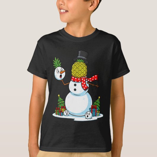 Funny Christmas Ne Snowman Xmas Mens Womens Kids  Tシャツ (正面)