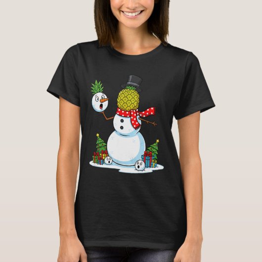 Funny Christmas Ne Snowman Xmas Mens Womens Kids Tシャツ (正面)