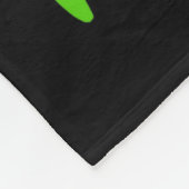 Funny Christmas Nice Until Proven Naughty  フリースブランケット (角)