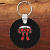 Funny Christmas Nurse Nursing Cap Women Girls  キーホルダー (正面)