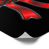 Funny Christmas Nurse Nursing Cap Women Girls  ポスター (角)