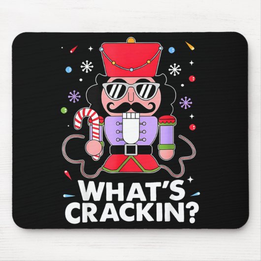 Funny Christmas Nutcracker Men Kids Teen Boys What マウスパッド (正面)