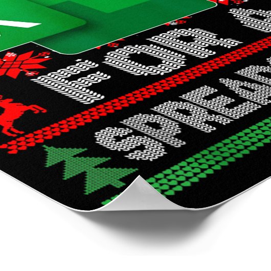 Funny Christmas Oh This Calls For A Spreadsheet Sa ポスター (角)