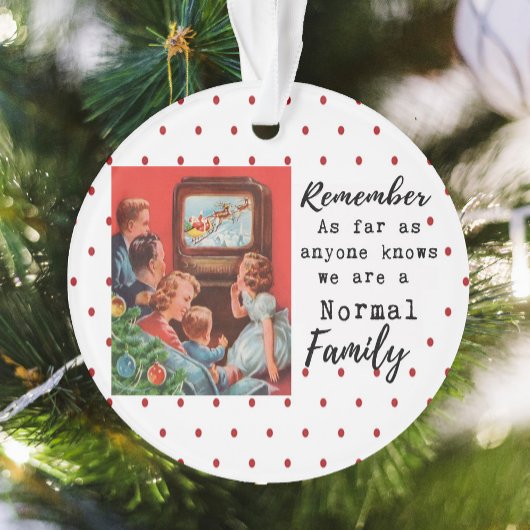 Funny Christmas Ornament Retro Best Friend Normal オーナメント