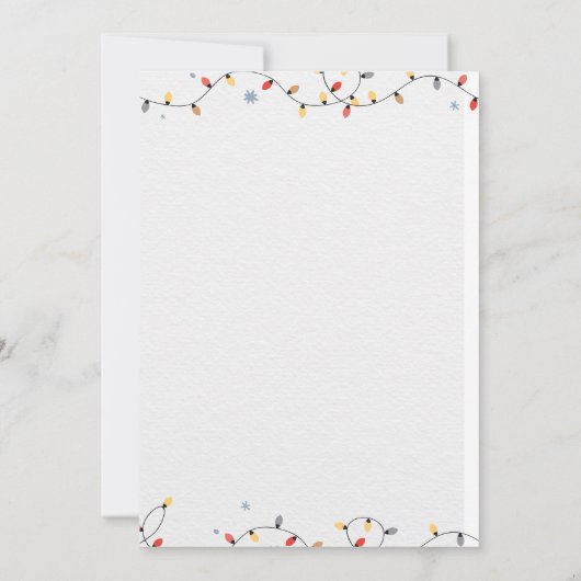 Funny Christmas Party Invitation | Playful Holiday 招待状 (裏面)