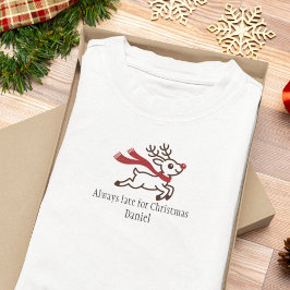 Funny Christmas Personalized Family トライブレンドＴシャツ
