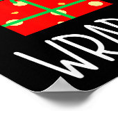 Funny Christmas Pregnancy Announcement I Forgot To ポスター (角)