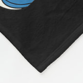 Funny Christmas Ramen Cat Eating Noodles Japanese フリースブランケット (角)