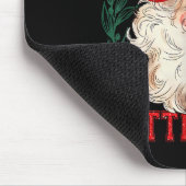 Funny Christmas Santa You Ain't Getting Adult Humo マウスパッド (コーナー)