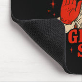 Funny Christmas Santa You Ain't Getting Adult Humo マウスパッド (コーナー)