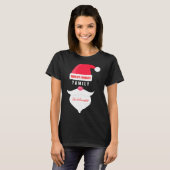 Funny Christmas Santas Favorite Family  Tシャツ (正面フル)