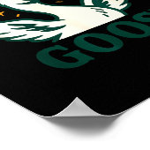 Funny Christmas Santas Silliest Goose Humor  ポスター (角)