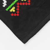 Funny Christmas Shirt. I'm Not Santa, I'm Just Fat フリースブランケット (角)