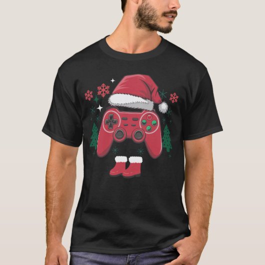 Funny Christmas Shirt - Video Game Christmas  Tシャツ (正面)