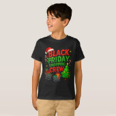 Funny Christmas Shopng Crew Tシャツ (正面フル)