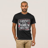 Funny Christmas Survivor Shirt Tシャツ (正面フル)