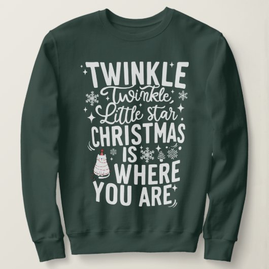 Funny Christmas Sweatshirt for Adults スウェットシャツ (デザイン正面)