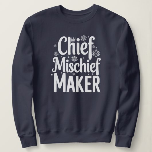 Funny Christmas Sweatshirt for Adults スウェットシャツ (デザイン正面)