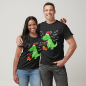 Funny Christmas T-Rex Dinosaur Design Tシャツ (ユニセックス)