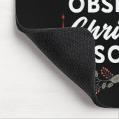 Funny Christmas Tees &amp; Tm. Obsessive Christmas マウスパッド (コーナー)