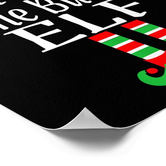 Funny Christmas The Home Builder Elf Developer Arc ポスター (角)