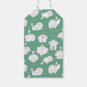 Funny Christmas Turkeys ギフトタグ (正面)