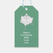 Funny Christmas Turkeys ギフトタグ (裏面)