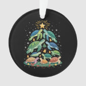 Funny Christmas Turtle Gift Turtle Christmas Tree オーナメント (正面)