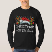 Funny Christmas With Santa Shirt  Tシャツ (正面)