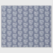 Funny Christmas Wrapping Paper ラッピングペーパー (フラット)