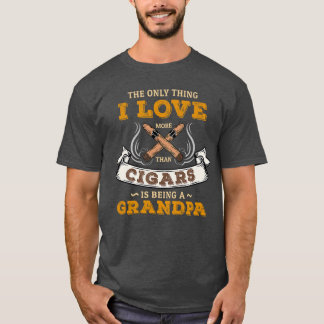 Funny Cigars Grandpa Retirement Scotch Gift for Me Tシャツ