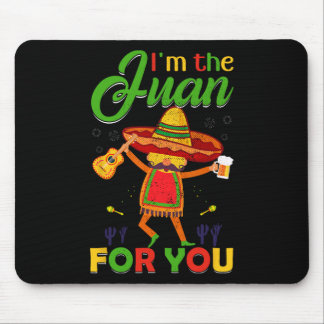 Funny Cinco De Mayo Vintage Mexican I'm The Juan  マウスパッド