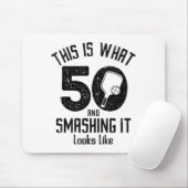 Funny Ckleball 50th Birthday 50 Years Old Love Ckl マウスパッド (マウス)