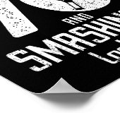 Funny Ckleball 70th Birthday 70 Years Old Love Ckl ポスター (角)