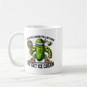 Funny Ckleball Shirt Men Dad Grandpa Him Husband  コーヒーマグカップ (左)