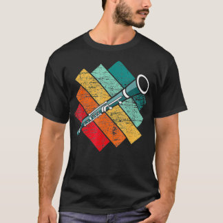 Funny Clarinet Music Instrument  Tシャツ