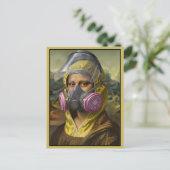 Funny Classic Art Parody ポストカード (スタンド正面)