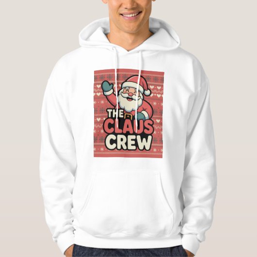 funny claus the crew パーカ (正面)