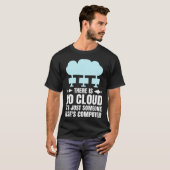 Funny Cloud Computing Design for Programmer Develo Tシャツ (正面フル)