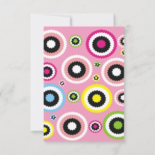 Funny Cloud Nine Cosmic Birthday Party Invitation 招待状 (裏面)