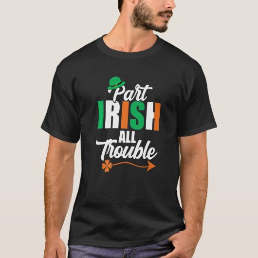 Funny Clovers Ireland St Patricks Day Part Irish A Tシャツ (正面)