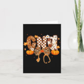 Funny Cna Nurse Coquette Bow Stethoscope Fall Girl カード (正面)
