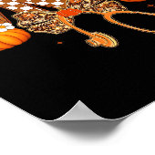 Funny Cna Nurse Coquette Bow Stethoscope Fall Girl ポスター (角)