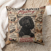 Funny Cockapoo Cushion unique gift クッション (ブランケット)