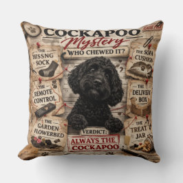 Funny Cockapoo Cushion unique gift クッション